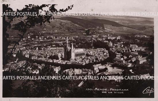 Cartes postales anciennes > CARTES POSTALES > carte postale ancienne > cartes-postales-ancienne.com Occitanie Lozere Mende