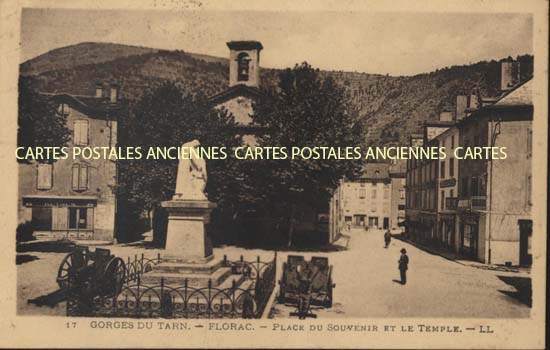 Cartes postales anciennes > CARTES POSTALES > carte postale ancienne > cartes-postales-ancienne.com Occitanie Lozere Florac