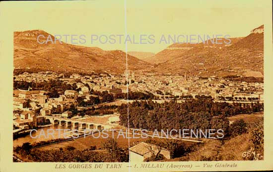 Cartes postales anciennes > CARTES POSTALES > carte postale ancienne > cartes-postales-ancienne.com Aveyron  Millau