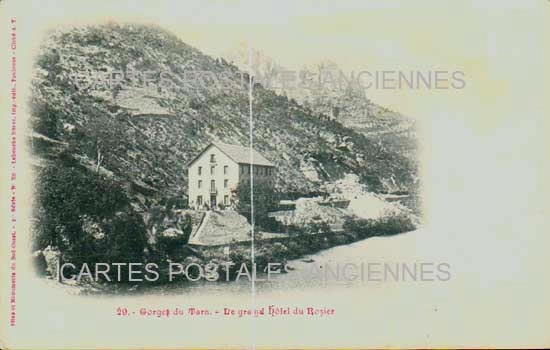 Cartes postales anciennes > CARTES POSTALES > carte postale ancienne > cartes-postales-ancienne.com Occitanie Lozere Le Rozier