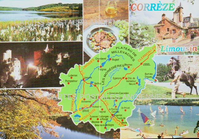 Cartes postales anciennes > CARTES POSTALES > carte postale ancienne > cartes-postales-ancienne.com Correze  Millevaches