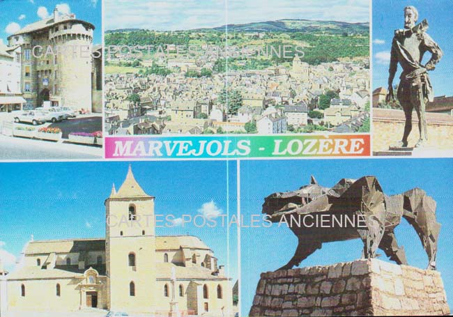 Cartes postales anciennes > CARTES POSTALES > carte postale ancienne > cartes-postales-ancienne.com Occitanie Lozere Marvejols