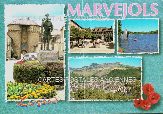 Cartes postales anciennes > CARTES POSTALES > carte postale ancienne > cartes-postales-ancienne.com Occitanie Lozere Marvejols