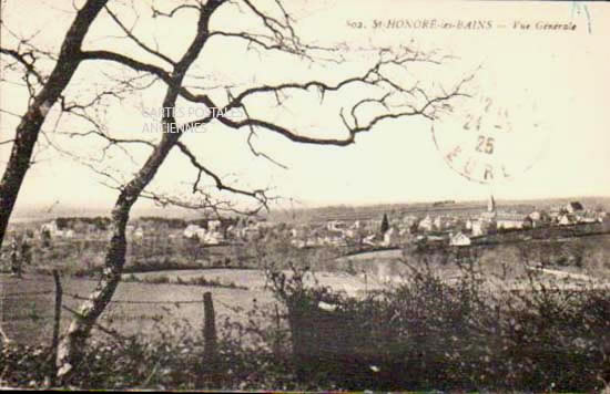 Cartes postales anciennes > CARTES POSTALES > carte postale ancienne > cartes-postales-ancienne.com Bourgogne franche comte Nievre Saint Honore Les Bains