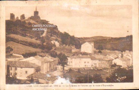 Cartes postales anciennes > CARTES POSTALES > carte postale ancienne > cartes-postales-ancienne.com Occitanie Lozere Luc