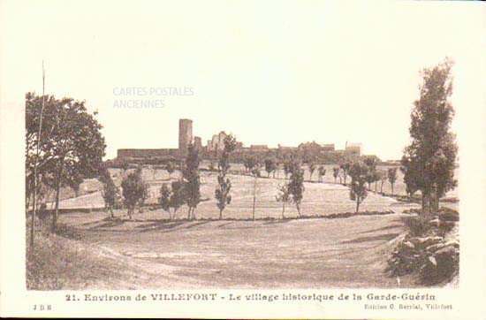 Cartes postales anciennes > CARTES POSTALES > carte postale ancienne > cartes-postales-ancienne.com Occitanie Lozere Villefort