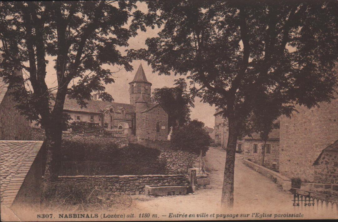 Cartes postales anciennes > CARTES POSTALES > carte postale ancienne > cartes-postales-ancienne.com Occitanie Lozere Nasbinals