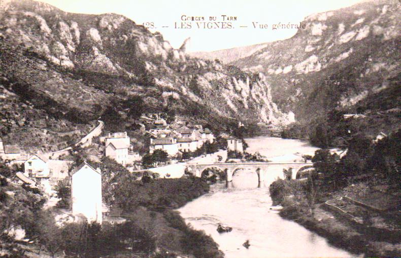 Cartes postales anciennes > CARTES POSTALES > carte postale ancienne > cartes-postales-ancienne.com Occitanie Lozere Les Vignes