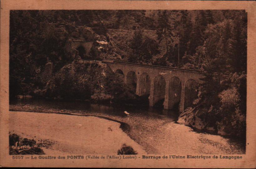 Cartes postales anciennes > CARTES POSTALES > carte postale ancienne > cartes-postales-ancienne.com Occitanie Lozere Naussac