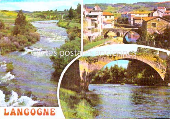 Cartes postales anciennes > CARTES POSTALES > carte postale ancienne > cartes-postales-ancienne.com Occitanie Lozere Langogne