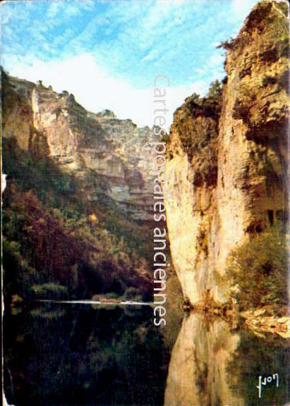 Cartes postales anciennes > CARTES POSTALES > carte postale ancienne > cartes-postales-ancienne.com Occitanie Lozere Sainte Enimie