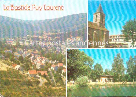 Cartes postales anciennes > CARTES POSTALES > carte postale ancienne > cartes-postales-ancienne.com Occitanie Lozere La Bastide Puylaurent