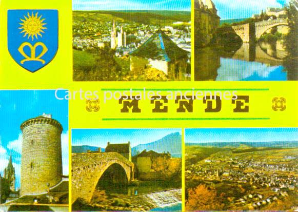 Cartes postales anciennes > CARTES POSTALES > carte postale ancienne > cartes-postales-ancienne.com Occitanie Lozere Mende