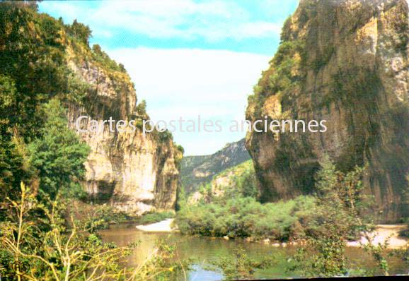 Cartes postales anciennes > CARTES POSTALES > carte postale ancienne > cartes-postales-ancienne.com Occitanie Lozere Sainte Enimie