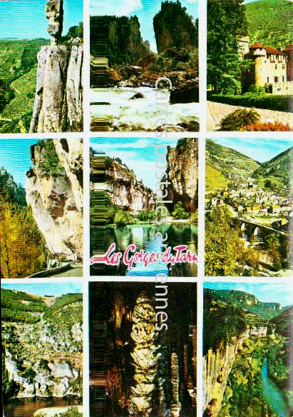 Cartes postales anciennes > CARTES POSTALES > carte postale ancienne > cartes-postales-ancienne.com Occitanie Lozere Sainte Enimie