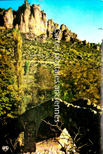 Cartes postales anciennes > CARTES POSTALES > carte postale ancienne > cartes-postales-ancienne.com Occitanie Lozere Sainte Enimie