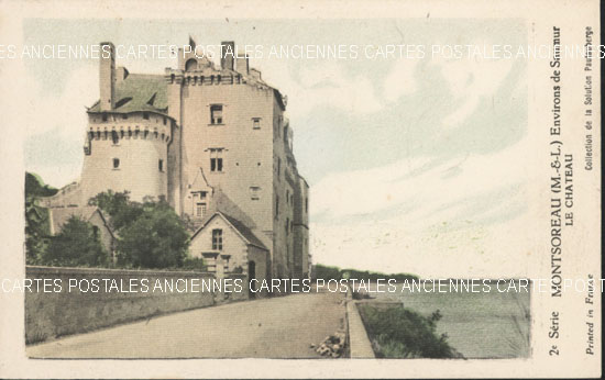 Cartes postales anciennes > CARTES POSTALES > carte postale ancienne > cartes-postales-ancienne.com Pays de la loire Montsoreau