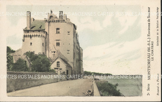 Cartes postales anciennes > CARTES POSTALES > carte postale ancienne > cartes-postales-ancienne.com Pays de la loire Maine et loire Montsoreau