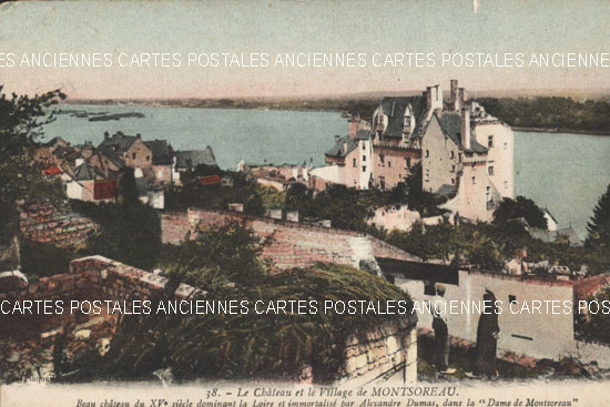 Cartes postales anciennes > CARTES POSTALES > carte postale ancienne > cartes-postales-ancienne.com Pays de la loire Maine et loire Montsoreau