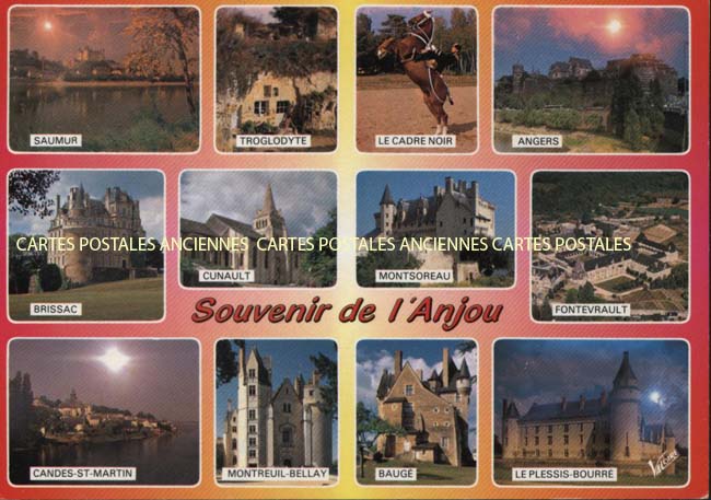 Cartes postales anciennes > CARTES POSTALES > carte postale ancienne > cartes-postales-ancienne.com Pays de la loire Montreuil Bellay