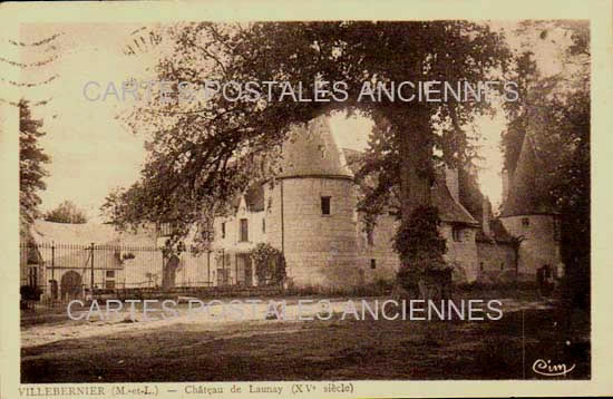 Cartes postales anciennes > CARTES POSTALES > carte postale ancienne > cartes-postales-ancienne.com Pays de la loire Maine et loire Villebernier