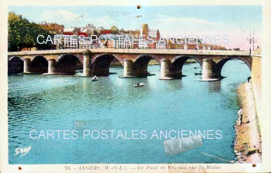 Cartes postales anciennes > CARTES POSTALES > carte postale ancienne > cartes-postales-ancienne.com Pays de la loire Maine et loire Angers