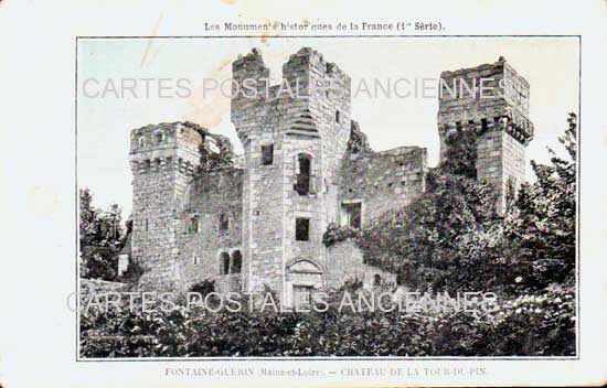 Cartes postales anciennes > CARTES POSTALES > carte postale ancienne > cartes-postales-ancienne.com Pays de la loire Maine et loire Fontaine Guerin