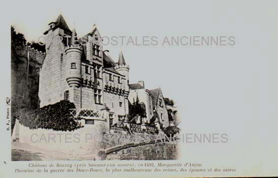 Cartes postales anciennes > CARTES POSTALES > carte postale ancienne > cartes-postales-ancienne.com Pays de la loire Souzay Champigny