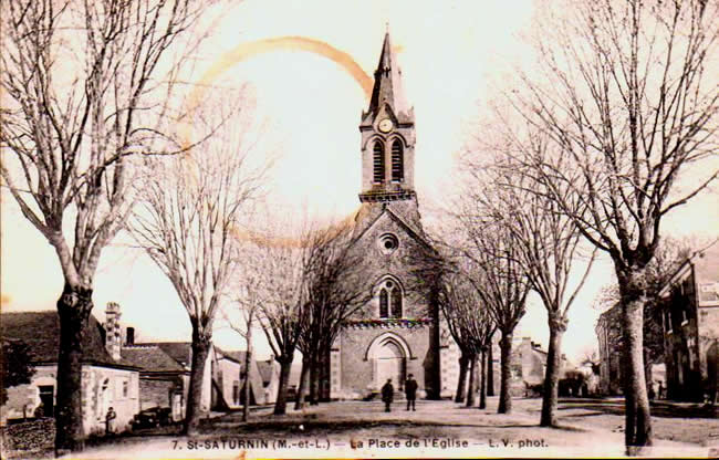 Cartes postales anciennes > CARTES POSTALES > carte postale ancienne > cartes-postales-ancienne.com Pays de la loire Maine et loire Saint Saturnin Sur Loire