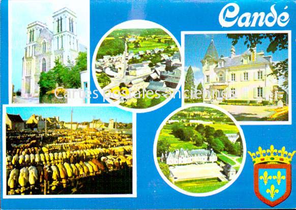 Cartes postales anciennes > CARTES POSTALES > carte postale ancienne > cartes-postales-ancienne.com Pays de la loire Maine et loire Cande