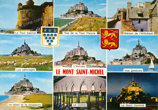 Cartes postales anciennes > CARTES POSTALES > carte postale ancienne > cartes-postales-ancienne.com Normandie Manche Le Mont Saint Michel