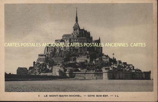 Cartes postales anciennes > CARTES POSTALES > carte postale ancienne > cartes-postales-ancienne.com Normandie Manche Huisnes Sur Mer