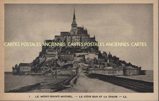 Cartes postales anciennes > CARTES POSTALES > carte postale ancienne > cartes-postales-ancienne.com Normandie Manche Huisnes Sur Mer