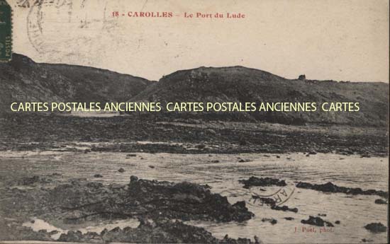 Cartes postales anciennes > CARTES POSTALES > carte postale ancienne > cartes-postales-ancienne.com Normandie Manche Carolles