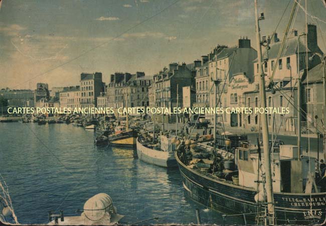 Cartes postales anciennes > CARTES POSTALES > carte postale ancienne > cartes-postales-ancienne.com Normandie Manche Cherbourg