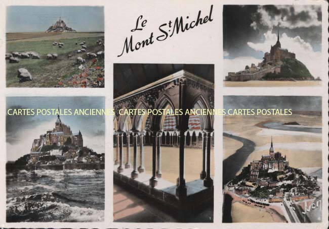 Cartes postales anciennes > CARTES POSTALES > carte postale ancienne > cartes-postales-ancienne.com Normandie Manche Huisnes Sur Mer