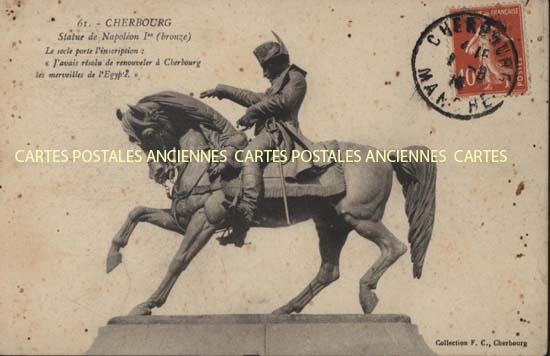 Cartes postales anciennes > CARTES POSTALES > carte postale ancienne > cartes-postales-ancienne.com Normandie Manche Cherbourg