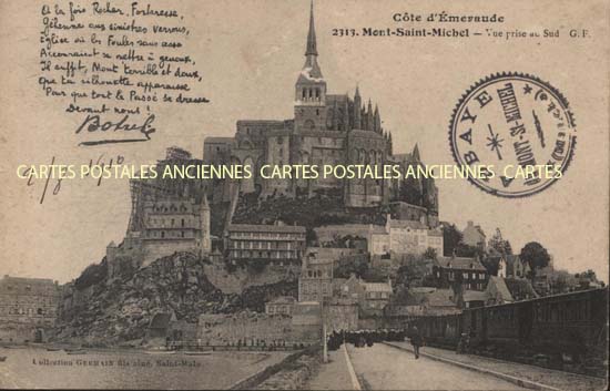 Cartes postales anciennes > CARTES POSTALES > carte postale ancienne > cartes-postales-ancienne.com Normandie Huisnes Sur Mer