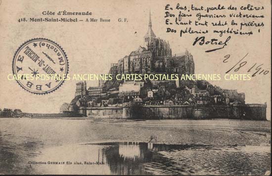 Cartes postales anciennes > CARTES POSTALES > carte postale ancienne > cartes-postales-ancienne.com Normandie Manche Huisnes Sur Mer