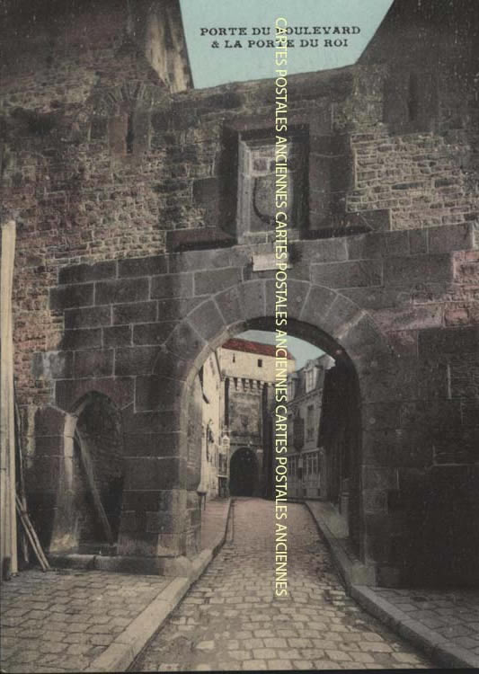 Cartes postales anciennes > CARTES POSTALES > carte postale ancienne > cartes-postales-ancienne.com Normandie Manche Le Mont Saint Michel