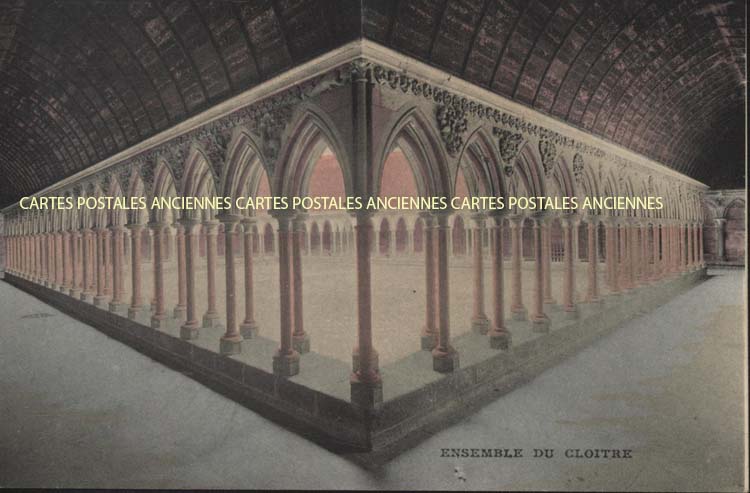 Cartes postales anciennes > CARTES POSTALES > carte postale ancienne > cartes-postales-ancienne.com Normandie Manche Le Mont Saint Michel