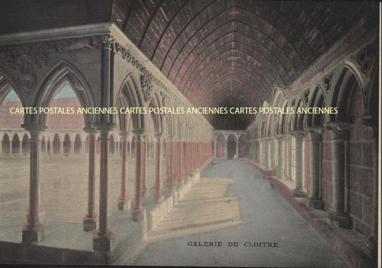 Cartes postales anciennes > CARTES POSTALES > carte postale ancienne > cartes-postales-ancienne.com Normandie Manche Le Mont Saint Michel