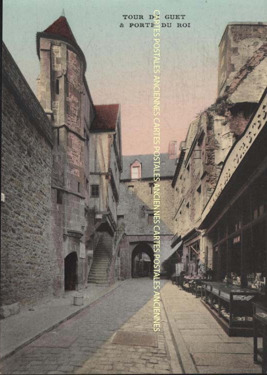 Cartes postales anciennes > CARTES POSTALES > carte postale ancienne > cartes-postales-ancienne.com Normandie Manche Le Mont Saint Michel