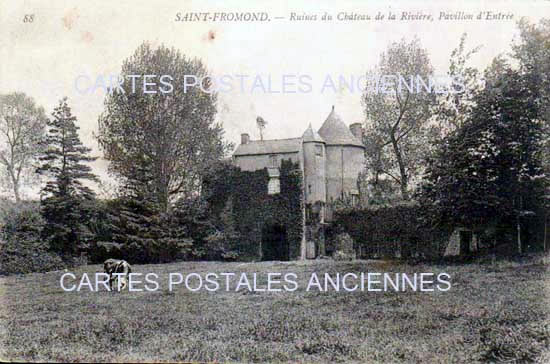 Cartes postales anciennes > CARTES POSTALES > carte postale ancienne > cartes-postales-ancienne.com Normandie Manche Saint Fromond