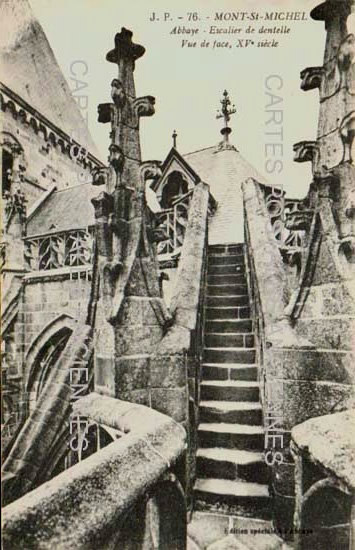 Cartes postales anciennes > CARTES POSTALES > carte postale ancienne > cartes-postales-ancienne.com Normandie Manche Le Mont Saint Michel