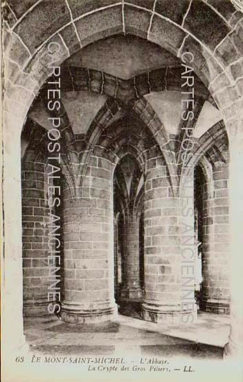 Cartes postales anciennes > CARTES POSTALES > carte postale ancienne > cartes-postales-ancienne.com Normandie Manche Le Mont Saint Michel