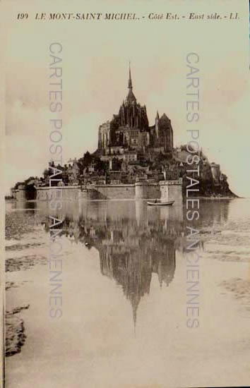 Cartes postales anciennes > CARTES POSTALES > carte postale ancienne > cartes-postales-ancienne.com Normandie Manche Le Mont Saint Michel