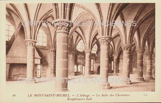Cartes postales anciennes > CARTES POSTALES > carte postale ancienne > cartes-postales-ancienne.com Normandie Manche Le Mont Saint Michel