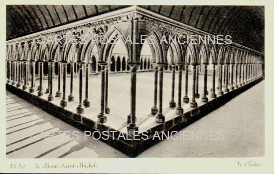 Cartes postales anciennes > CARTES POSTALES > carte postale ancienne > cartes-postales-ancienne.com Normandie Manche Le Mont Saint Michel