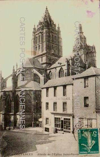 Cartes postales anciennes > CARTES POSTALES > carte postale ancienne > cartes-postales-ancienne.com Normandie Manche Coutances